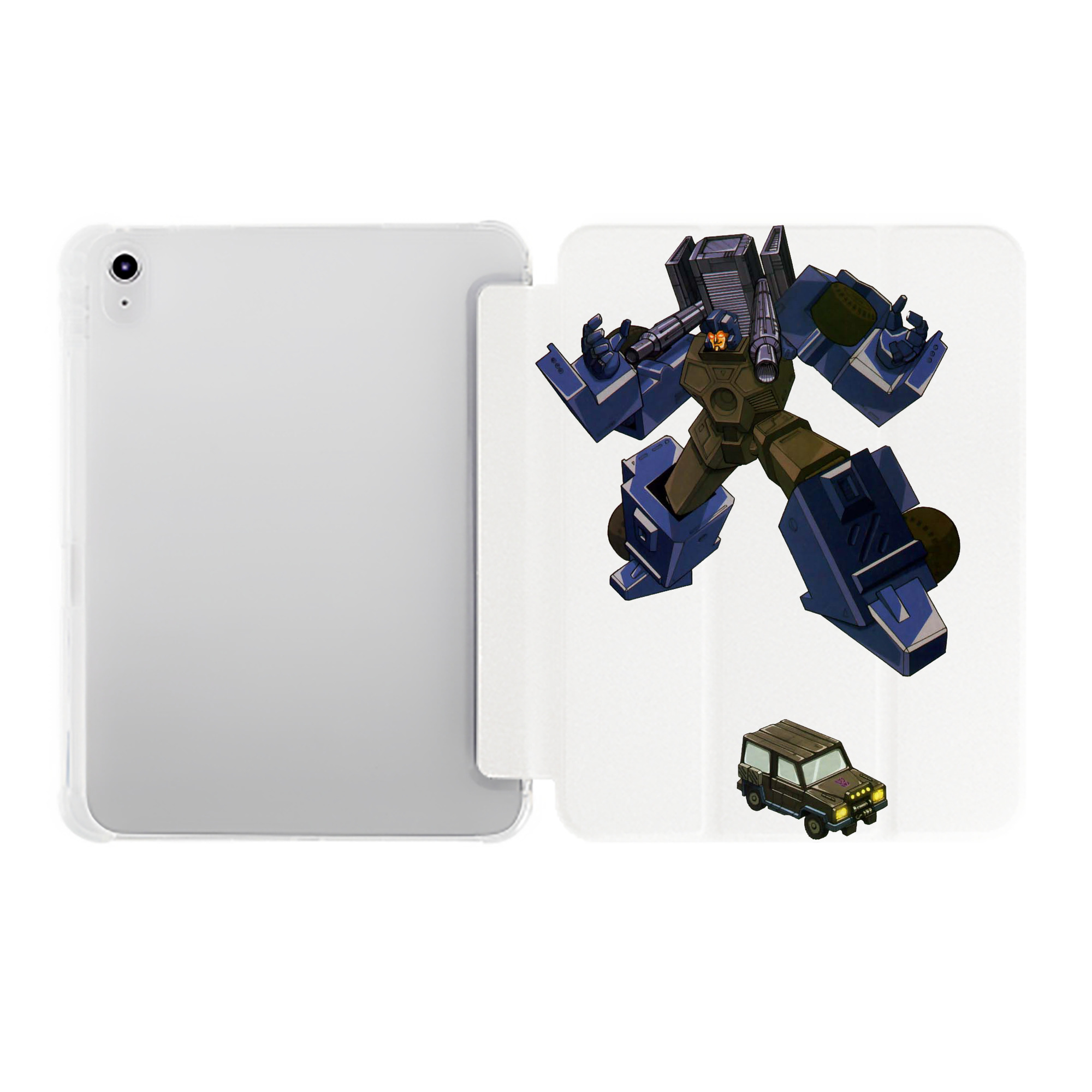 （画像用）  IPad ケース ペン収納付き 三つ折りスタンド PUレザー×シリコン 対応機種9.5/10.5/10.9インチ